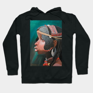 Small beautiful girl Nosipho.(original is in private collection) Hoodie